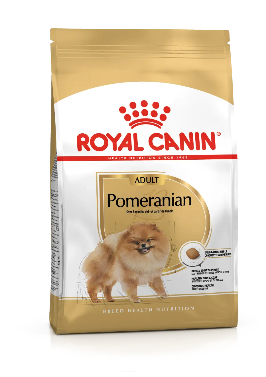 Breed Health Nutrition Pomeranian Adult 1.5 KG Royal Canin