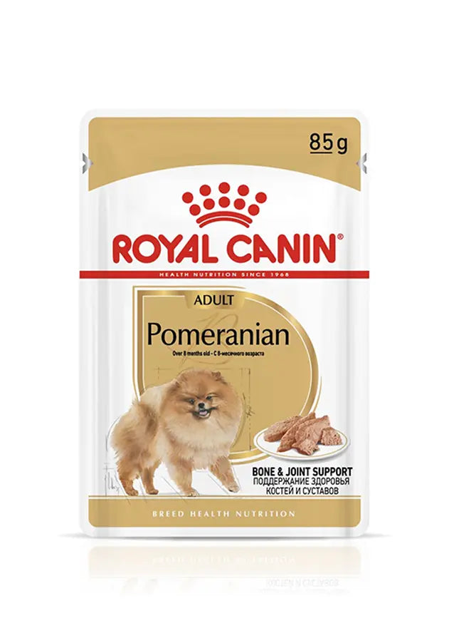 Breed Health Nutrition Pomeranian (WET FOOD - Pouches) 12 x 85g Royal Canin