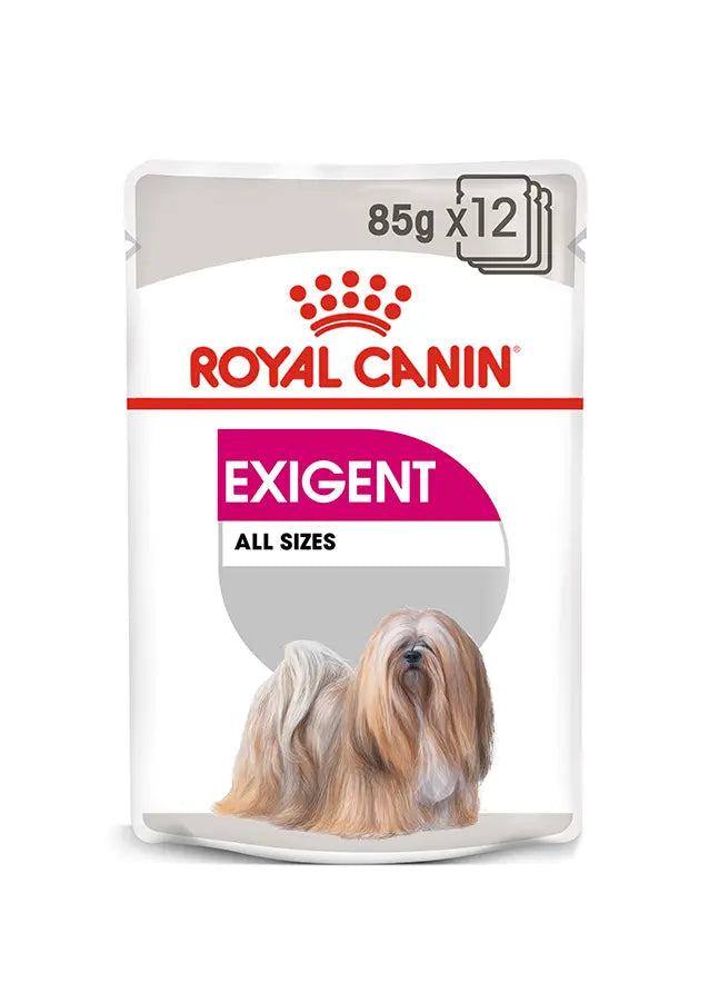 Canine Care Nutrition Exigent (WET FOOD- Pouches) 12 x 85g Royal Canin