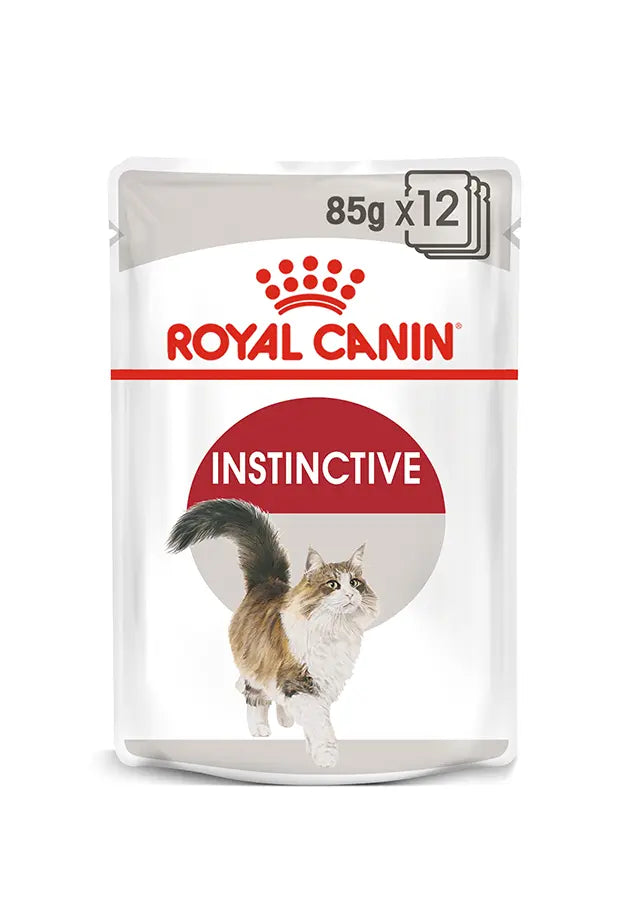 Feline Health Nutrition Instinctive Adult Cats Gravy (WET FOOD - Pouches) 12 x 85g Royal Canin
