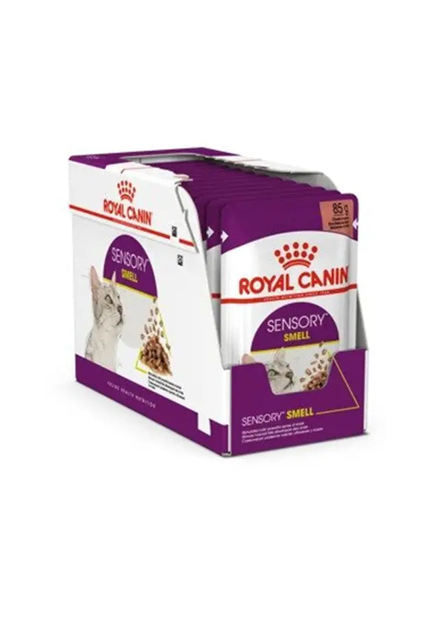 Feline Health Nutrition Sensory Smell Gravy (WET FOOD - POUCHES) 12x85G Royal Canin