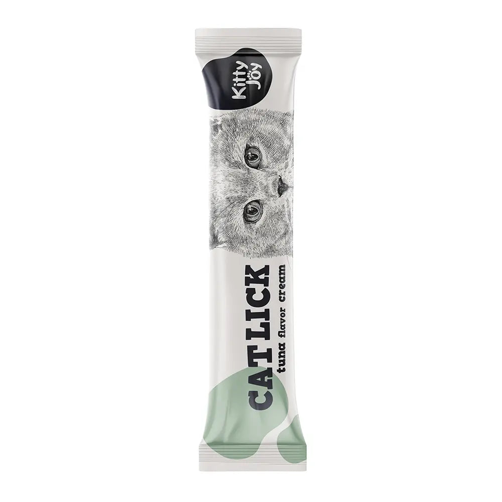 Kitty Joy Cat Lick Tuna Flavor Cream Cat Treats (4x15g) Kitty Joy
