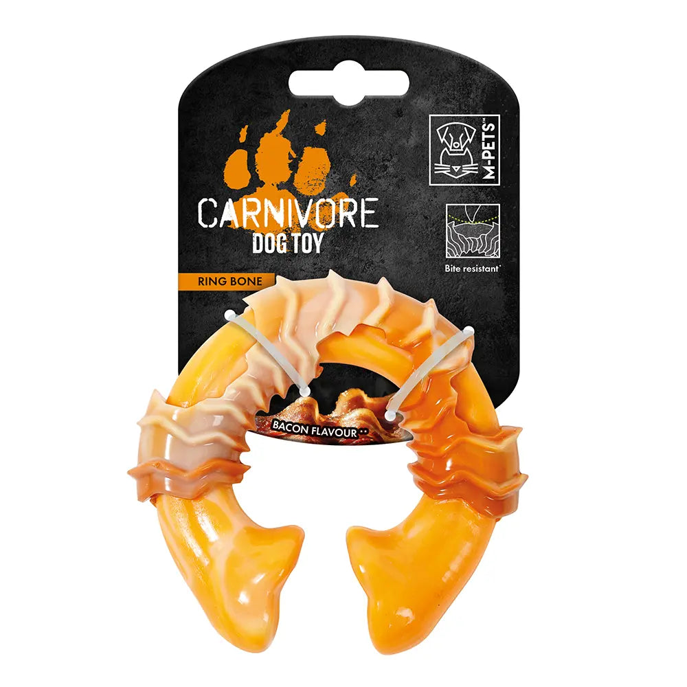 M-PETS Carnivore Ring Bone Dog Toy M-Pets