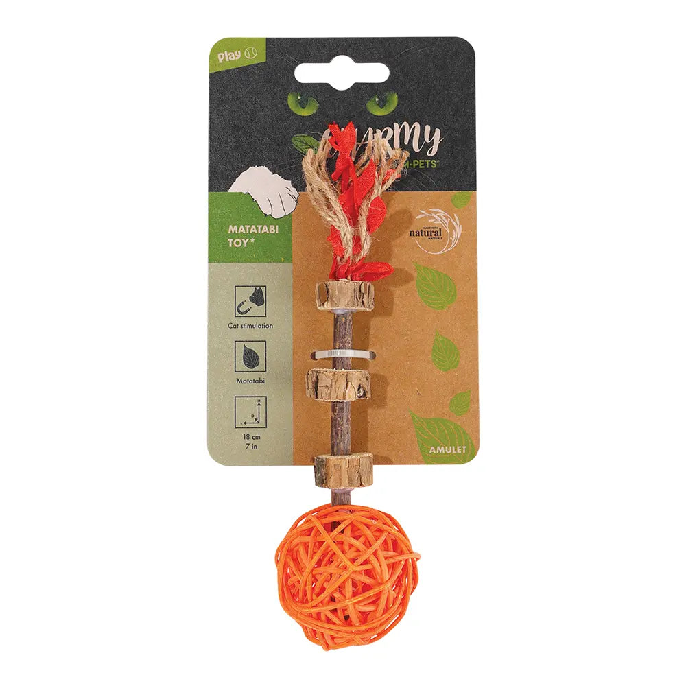 M-PETS Charmy Amulet Matatabi Catnip Cat Toy M-Pets