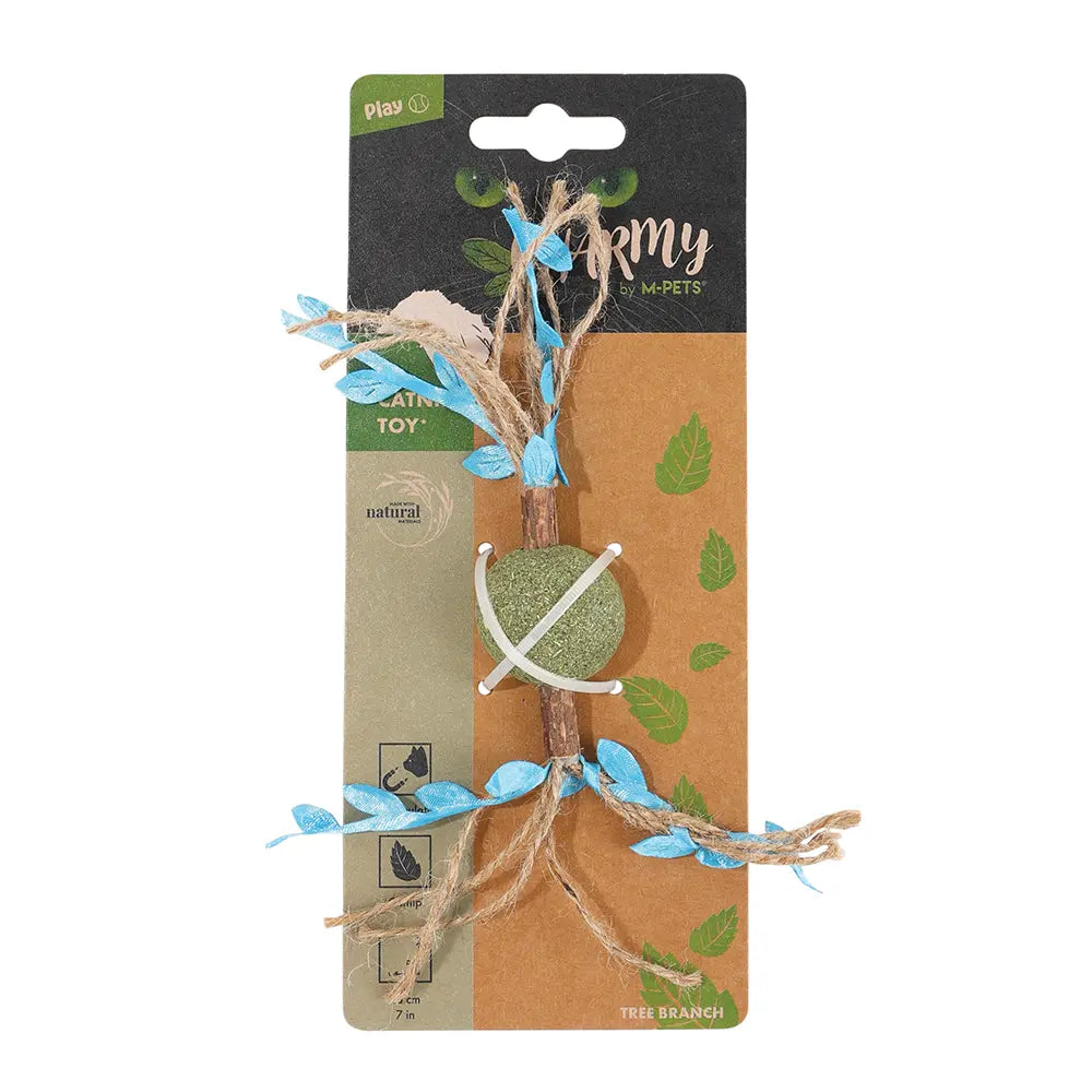 M-PETS Charmy Branch Catnip Cat Toy M-Pets