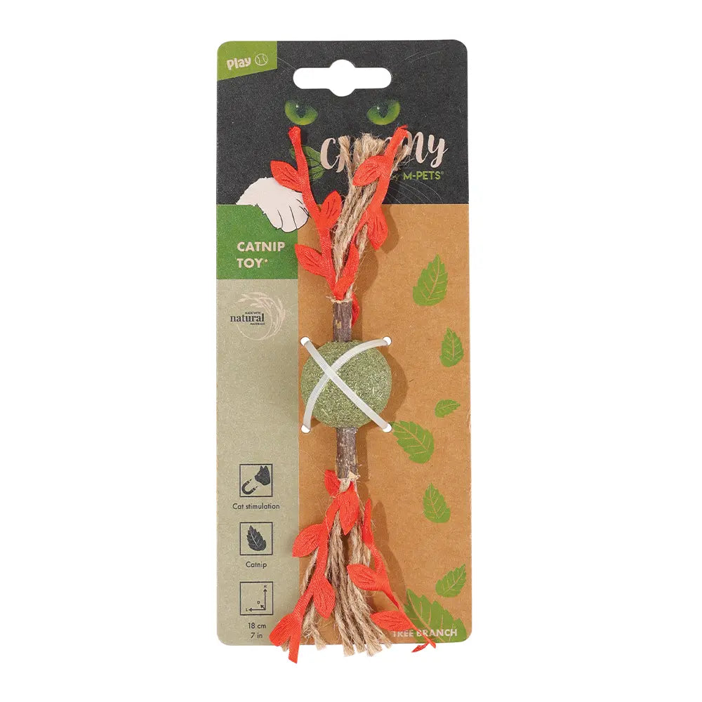 M-PETS Charmy Branch Catnip Cat Toy M-Pets