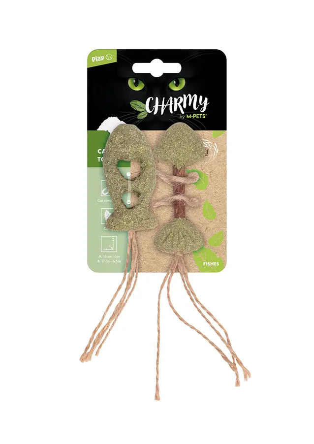 M-PETS Charmy Fishes Catnip Cat Toy M-Pets