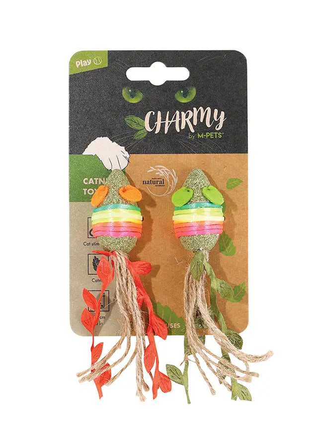 M-PETS Charmy Mice Catnip Cat Toy M-Pets