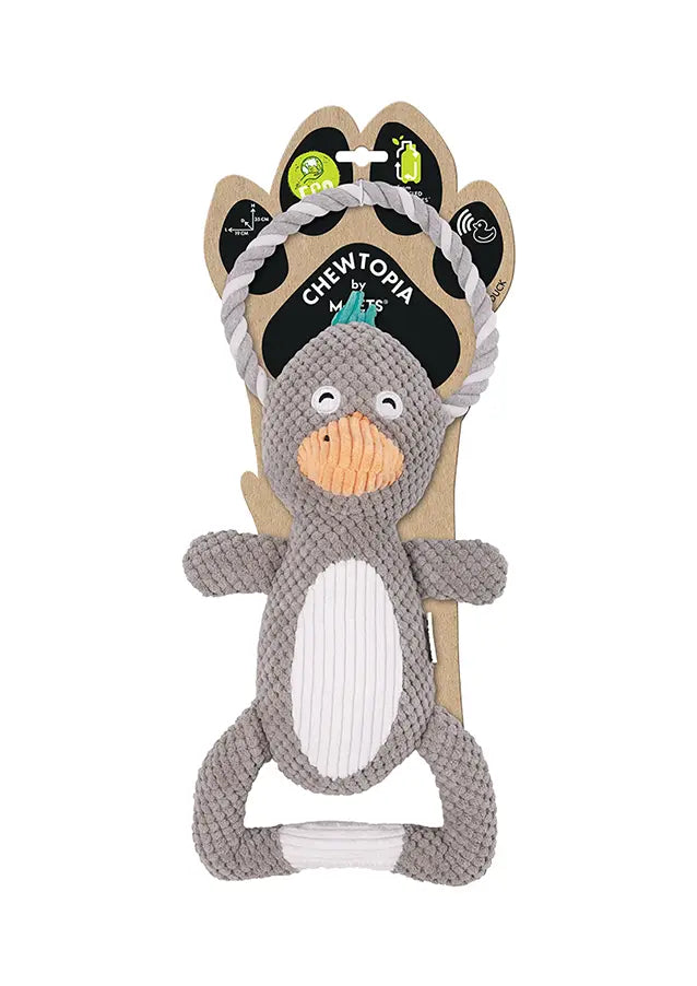 M-PETS Chewtopia Duck Dog Toy M-Pets