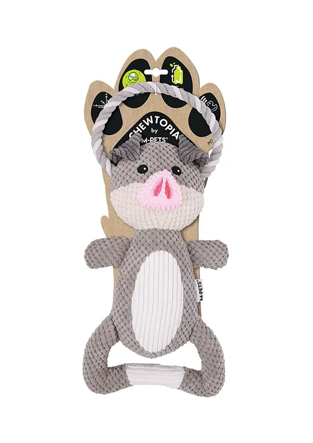 M-PETS Chewtopia Pig Dog Toy M-Pets