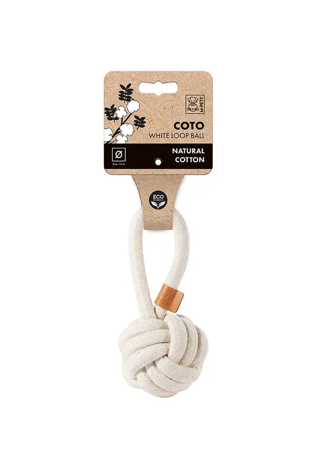M-PETS Coto Loop Ball Eco Friendly Dog Toy M-Pets