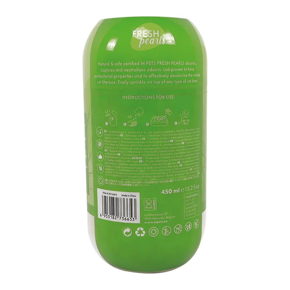 M-PETS Fresh Pearls Natural Cat Litter Deodoriser M-Pets