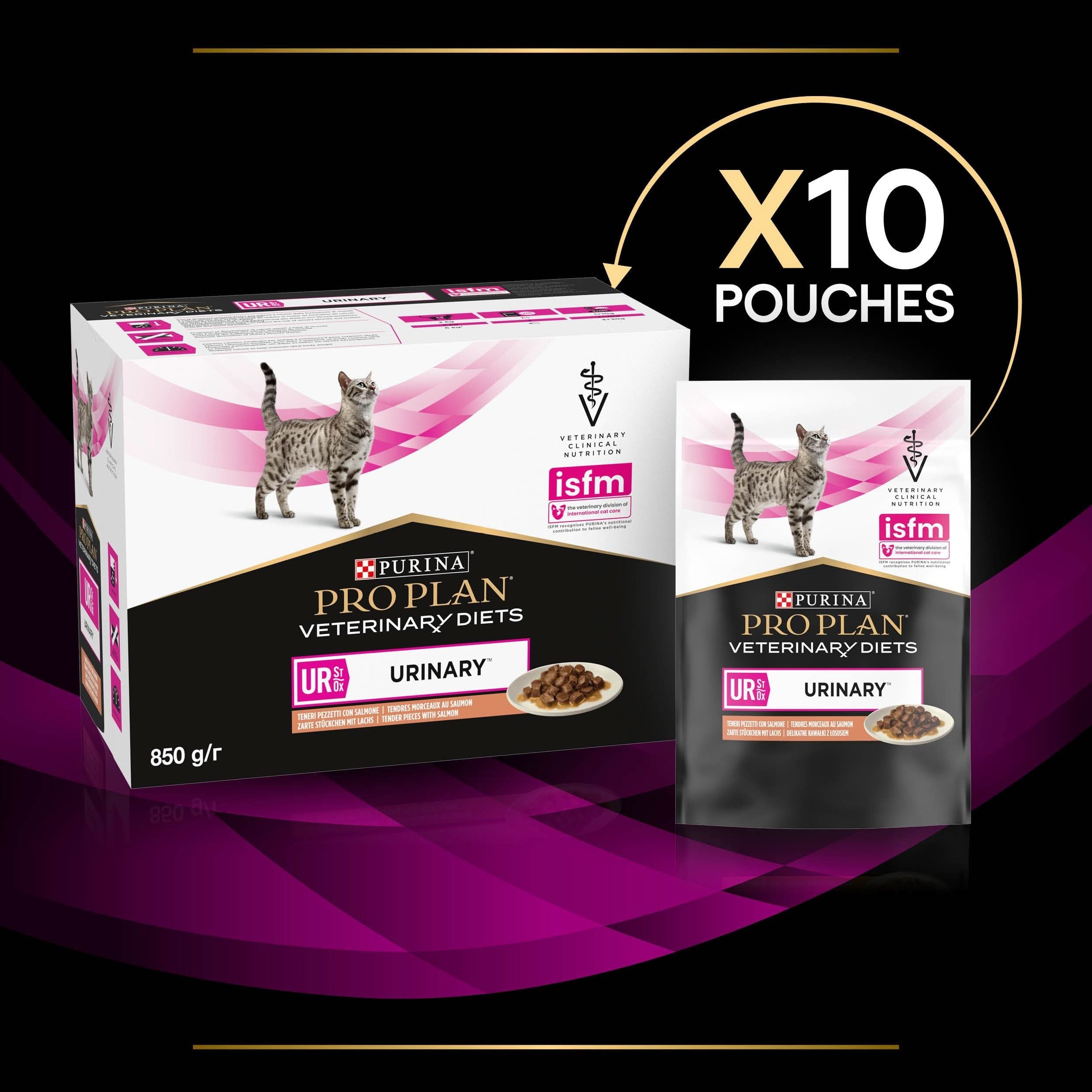 Pro Plan Feline UR CIG Salmon (10X85G)
