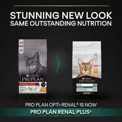 PRO PLAN Adult Renal Plus Everyday Dry Cat Food With Chicken 3KG PURINA Pro Plan