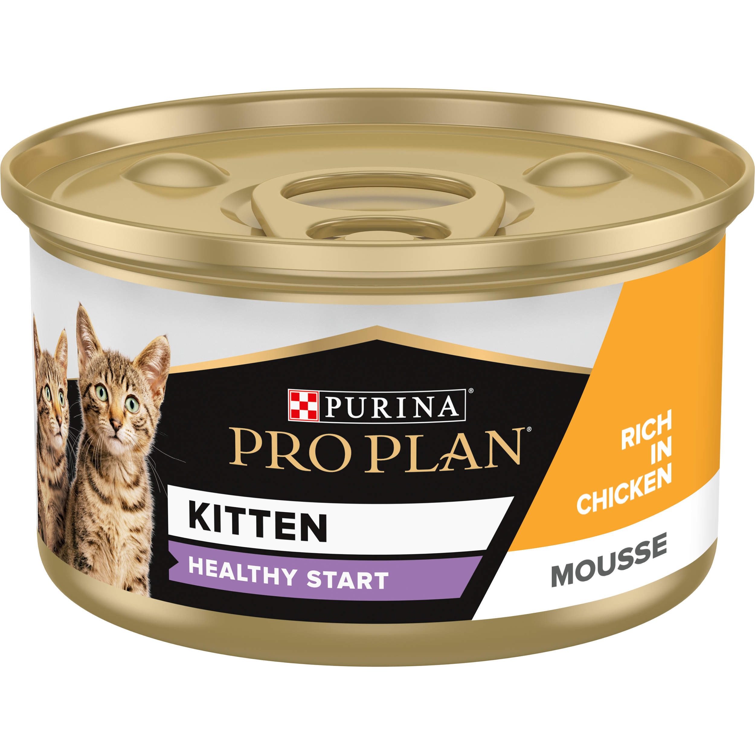 PURINA Pro Plan Kitten Healthy Start Chicken Mousse 24x85g PURINA Pro Plan