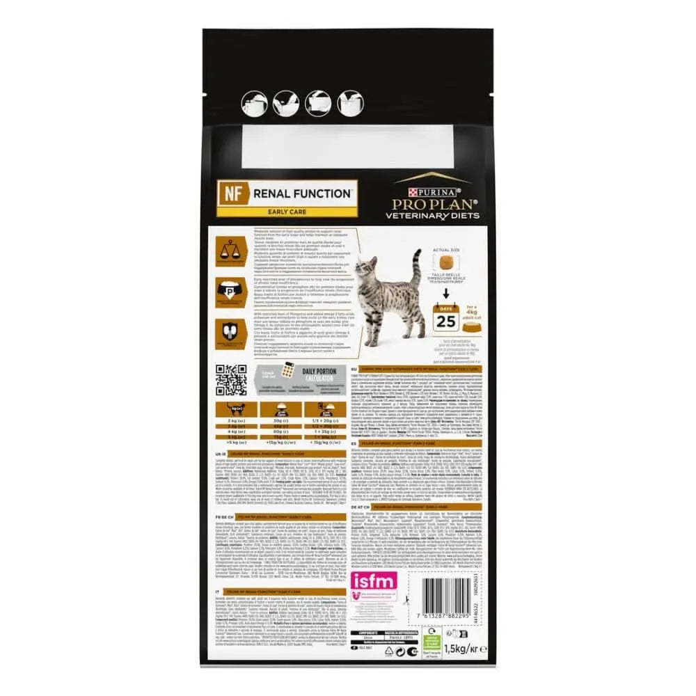 PURINA Pro Plan Veterinary Diets Feline NF Advance Care Dry Cat Food 1.5KG PURINA Pro Plan