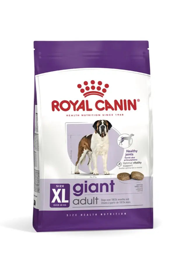 Size Health Nutrition Giant Adult 15 KG Royal Canin