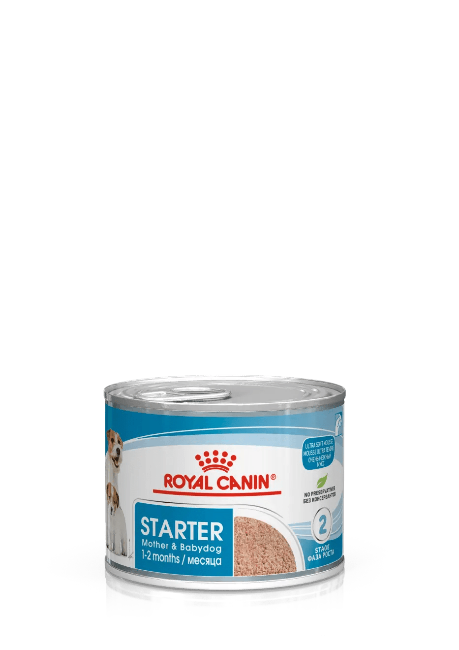 Canine Health Nutrition Starter Mousse (WET FOOD - Cans) 12 x 195g - The City Vet Shop