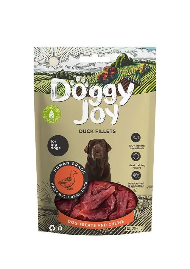 Doggy Joy Duck Fillets Dog Treats 90g - The City Vet Shop