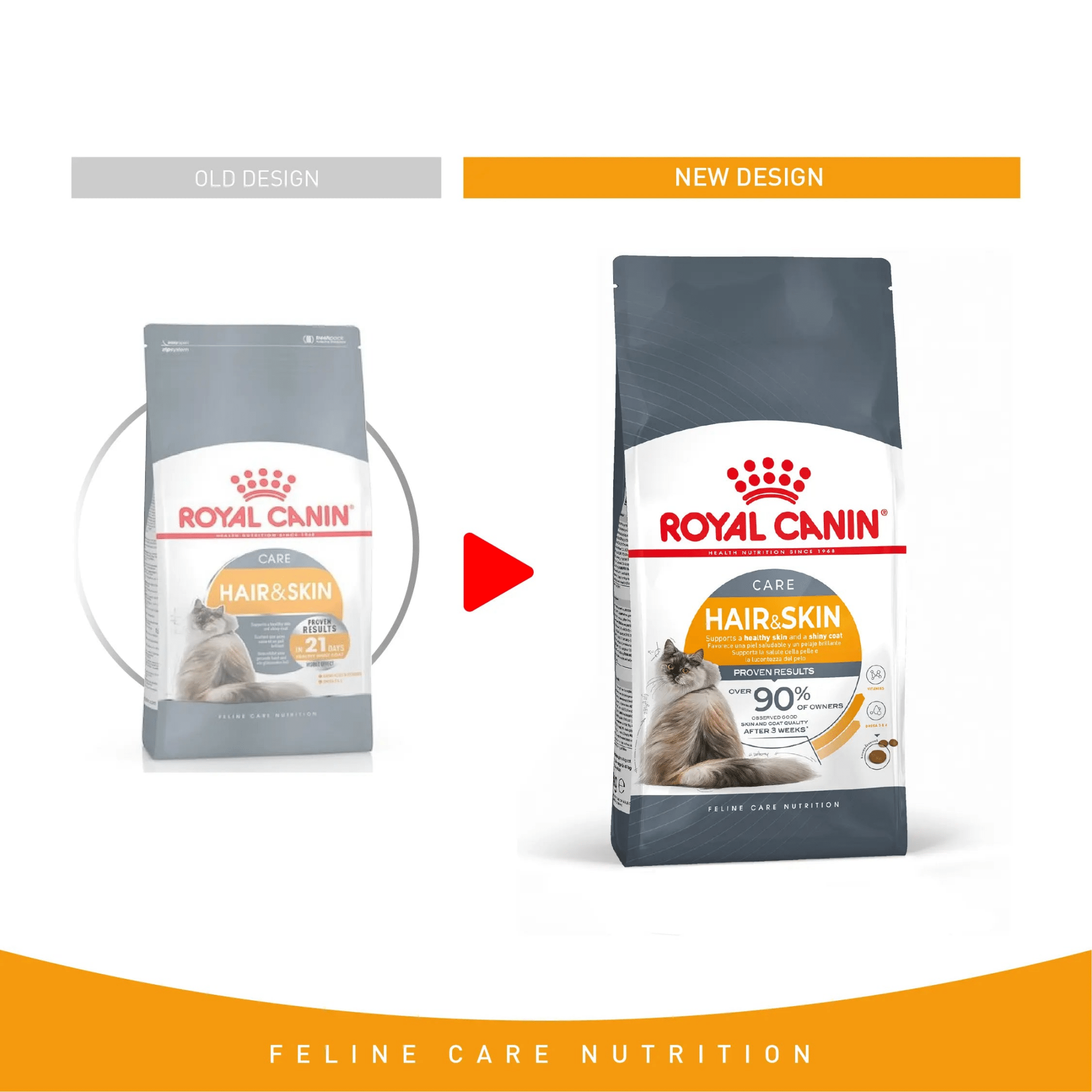 Feline Care Nutrition Hair & Skin 2 KG - The City Vet Shop