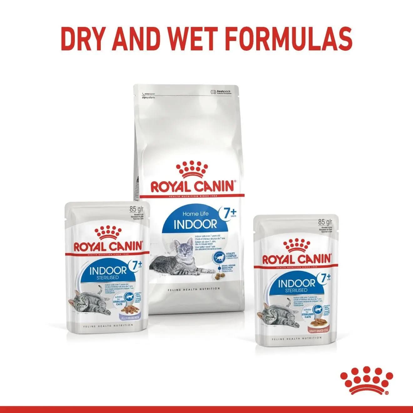 Feline Health Nutrition Indoor (WET FOOD - Pouches) 12 x 85g - The City Vet Shop