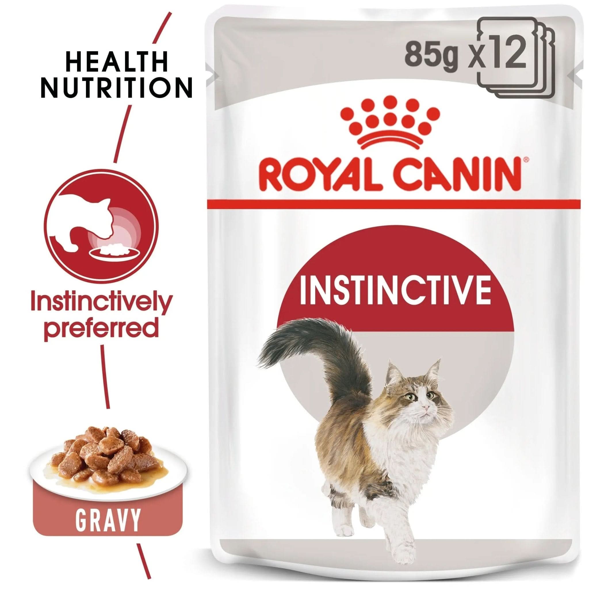 Feline Health Nutrition Instinctive Adult Cats Gravy (WET FOOD - Pouches) 12 x 85g - The City Vet Shop
