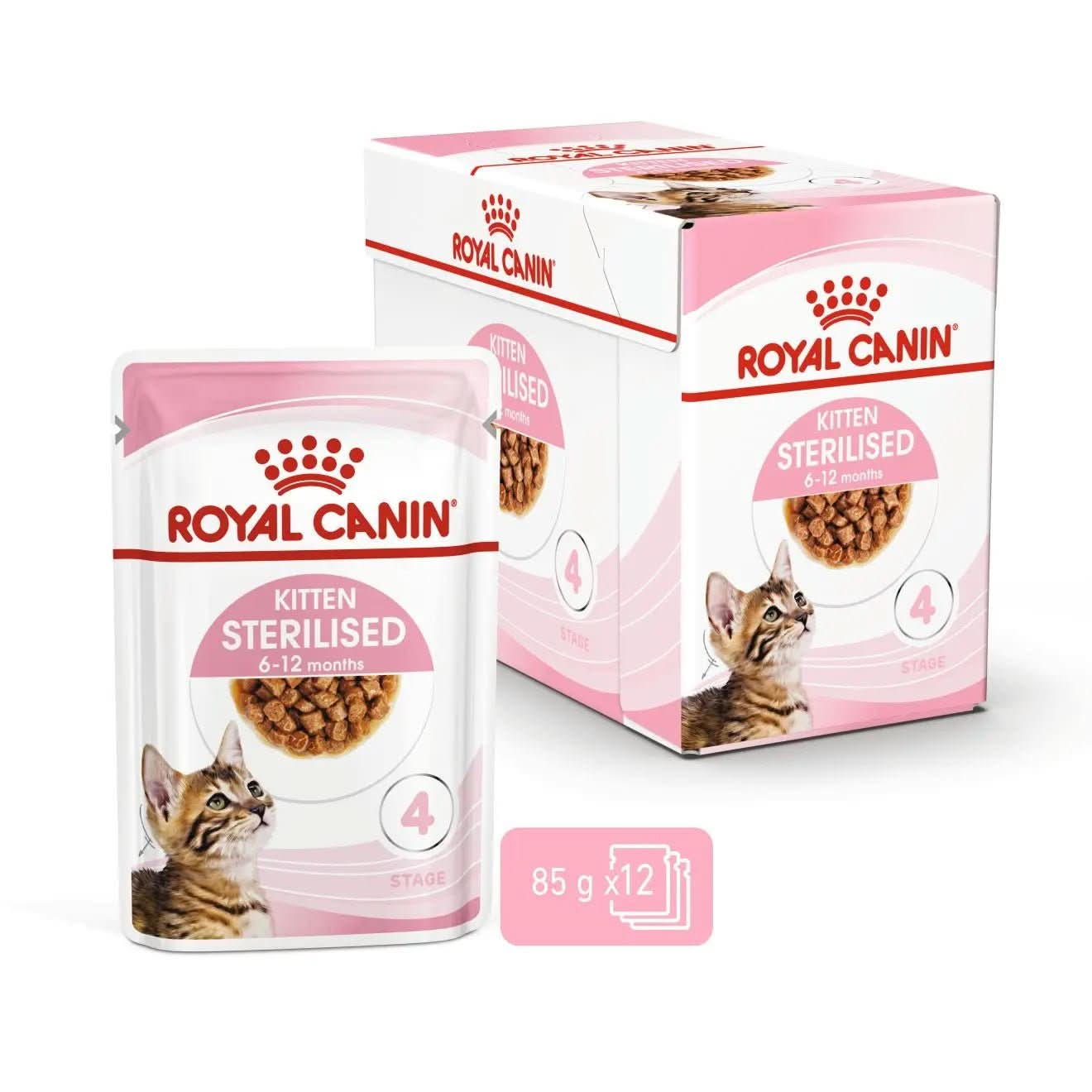 Feline Health Nutrition Kitten Sterilised Gravy (WET FOOD - Pouches) 12x85G - The City Vet Shop