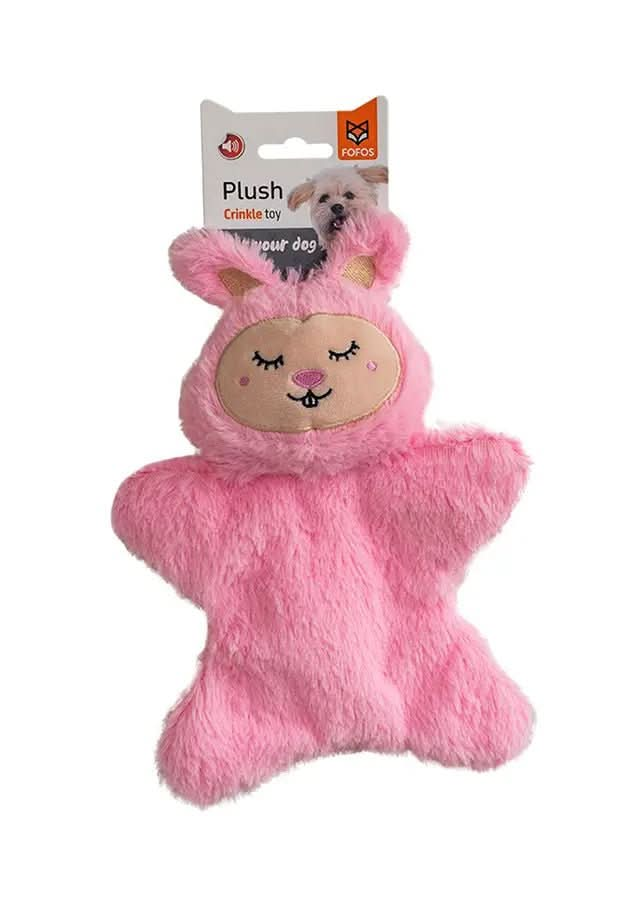 FOFOS Glove Plush Rabbit Dog Toy - The City Vet Shop