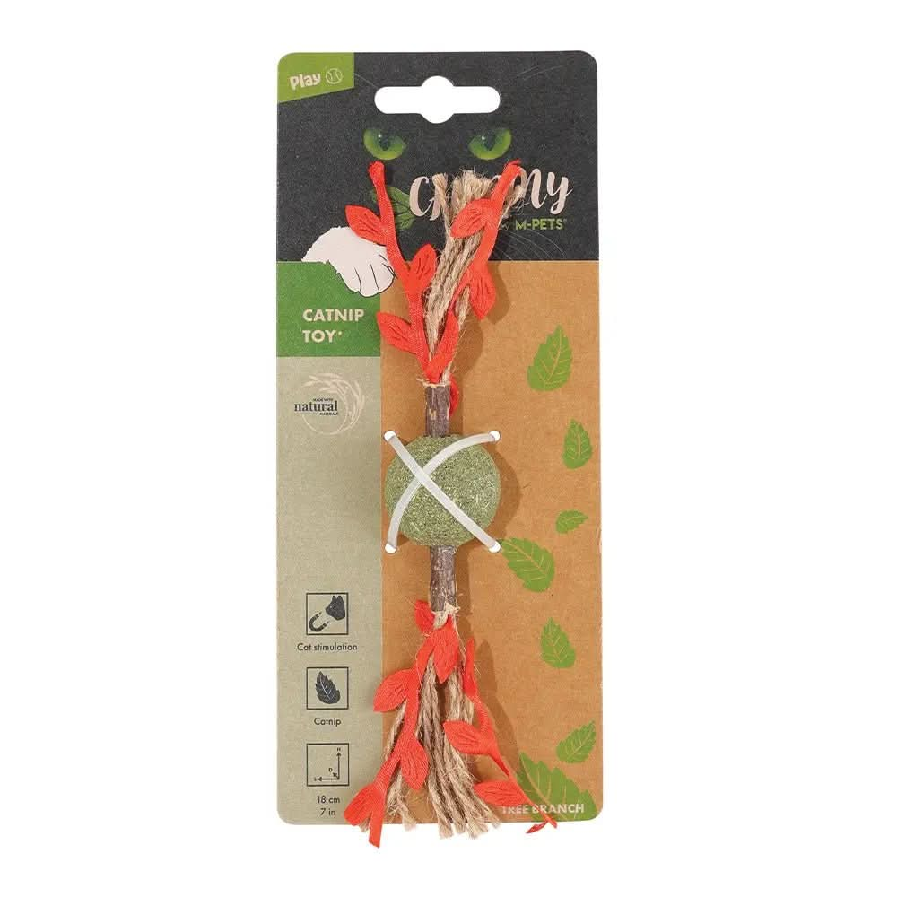 M - PETS Charmy Branch Catnip Cat Toy - The City Vet Shop