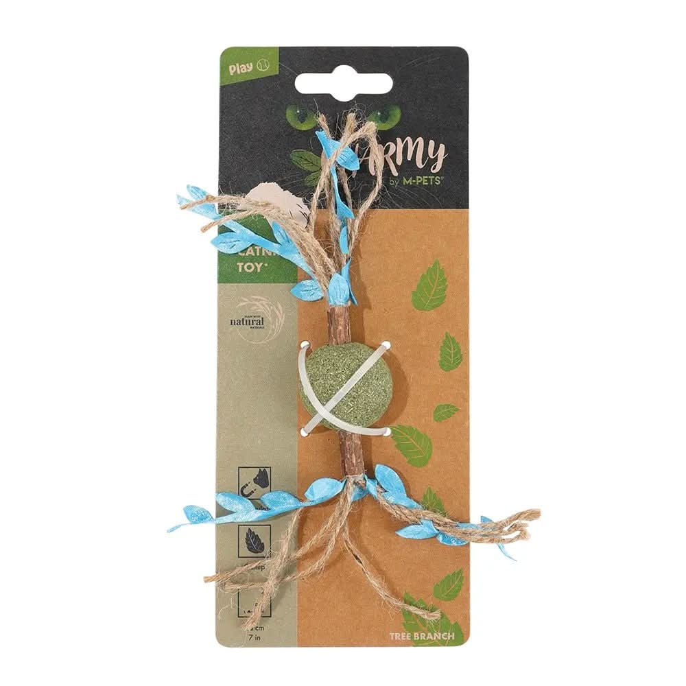 M - PETS Charmy Branch Catnip Cat Toy - The City Vet Shop