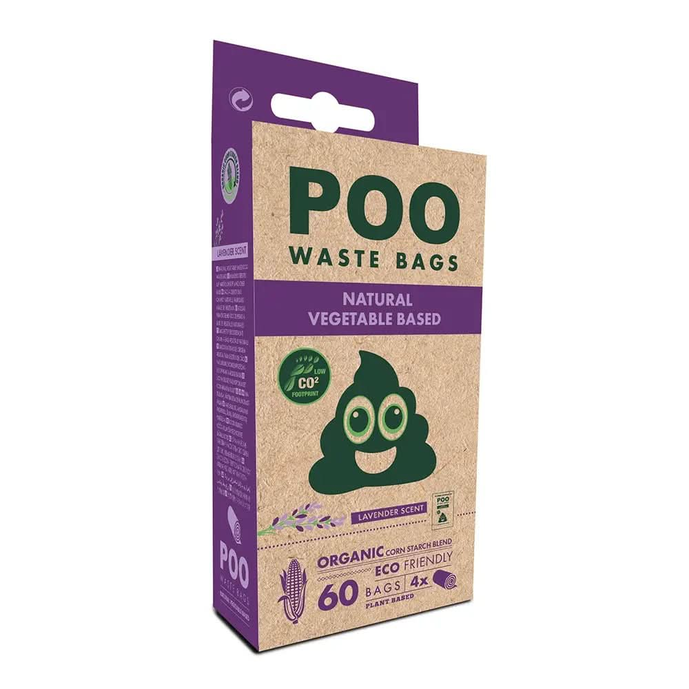 M - PETS Poo Eco Friendly Waste Bags 60 pcs - The City Vet Shop