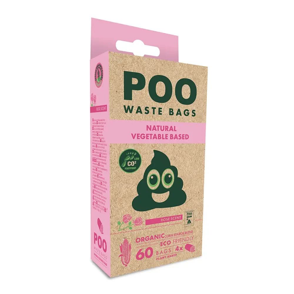 M - PETS Poo Eco Friendly Waste Bags 60 pcs - The City Vet Shop