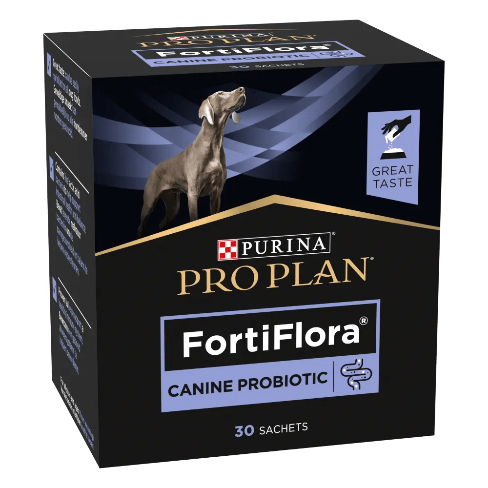 PRO PLAN FORTIFLORA CANINE PROBIOTIC, 30 X 1G - The City Vet Shop