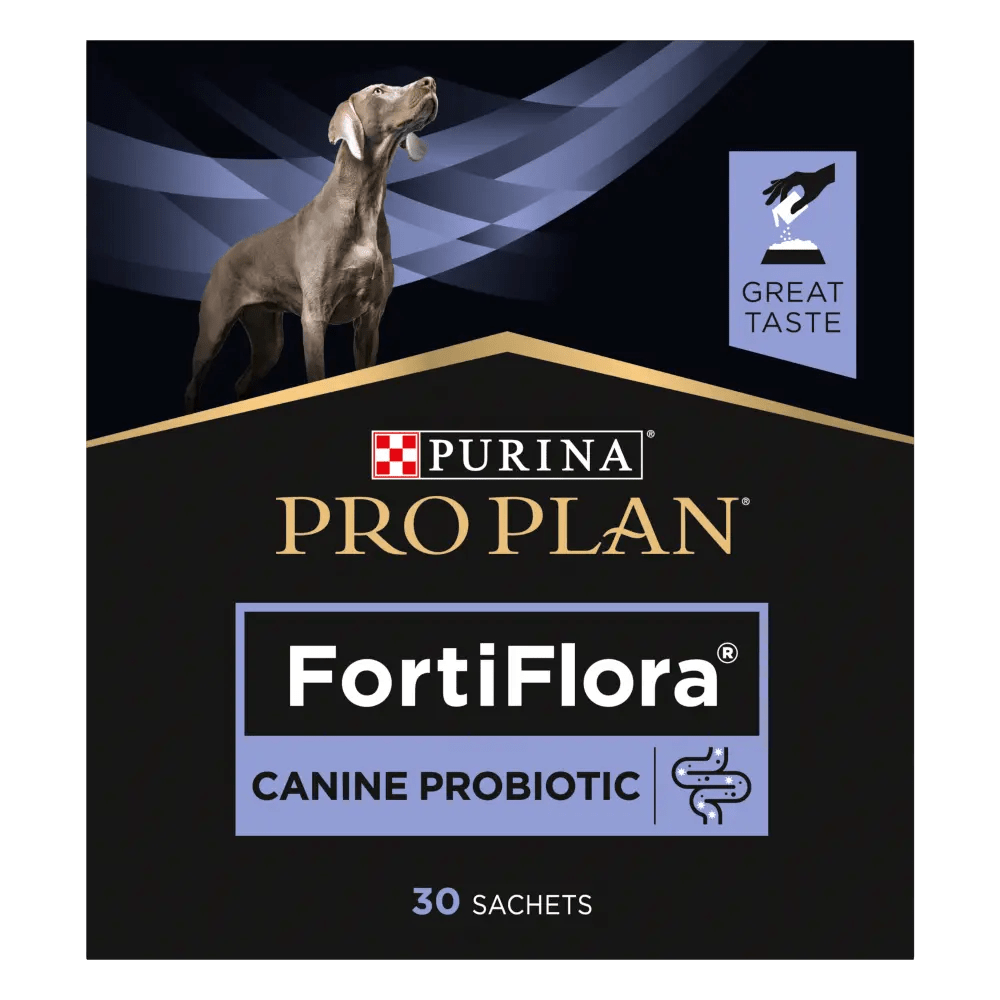 PRO PLAN FORTIFLORA CANINE PROBIOTIC, 30 X 1G - The City Vet Shop