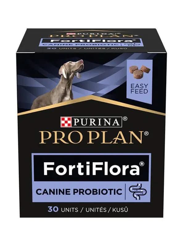 PRO PLAN FORTIFLORA CANINE PROBIOTIC, 30 X 1G - The City Vet Shop