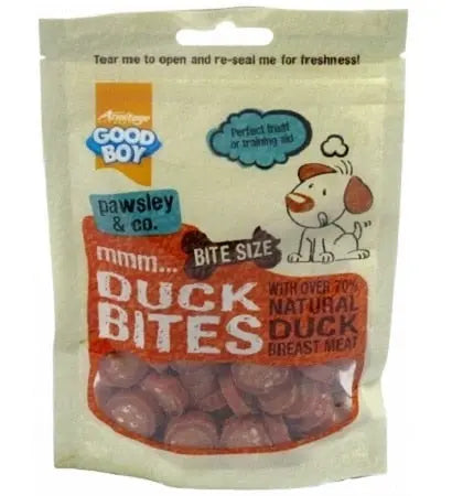 Good Boy Deli Bites Duck Dog Treats Armitage